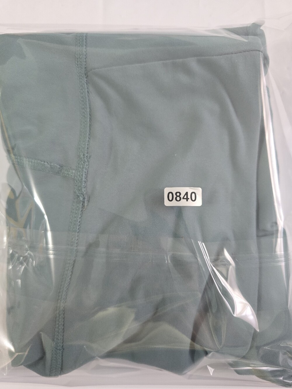 Nine West Active Womens Sage Green High Waisted Biker Shorts Side Pockets Large - Picture 13 of 13